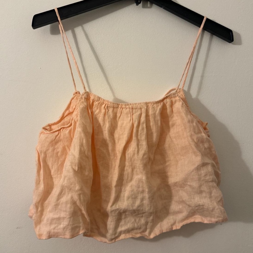 Zara Bubble Cropped top
W built in bra
#croptop